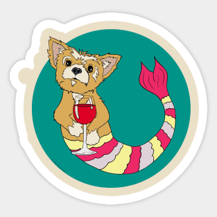 Ralph the Yorkie Sticker